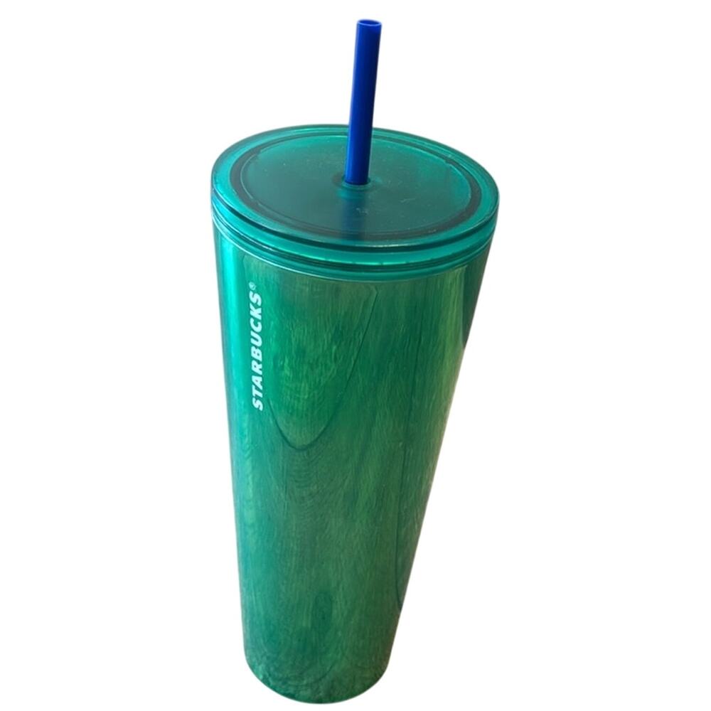 NWT Starbucks Summer '22 Fame Lime Green Tumbler Venti 24 oz. Green